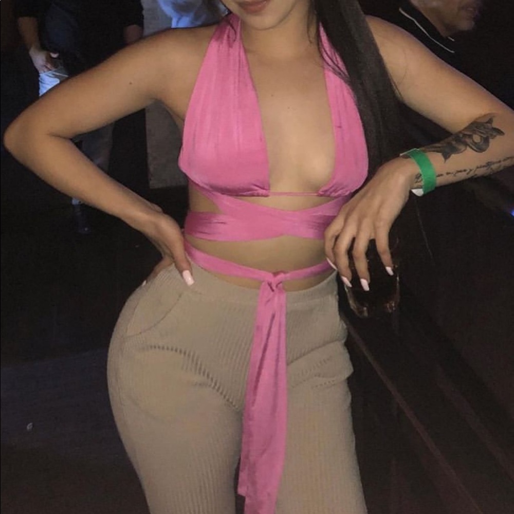 Fashion Nova Pink Top